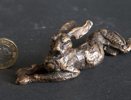 Resting Hare Miniature